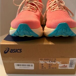 Asics Gel Nimbus 27 Tr Guava  Running Shoes Women’s 9